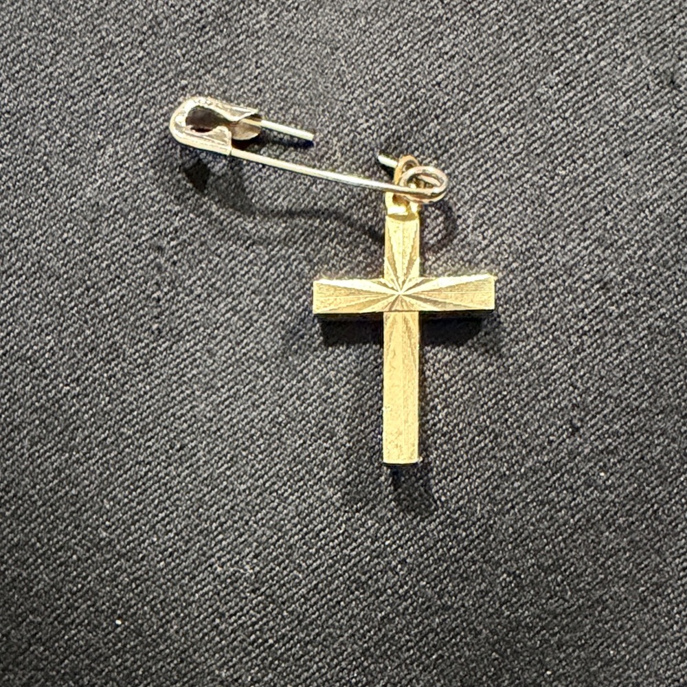 Gold Cross Pendant